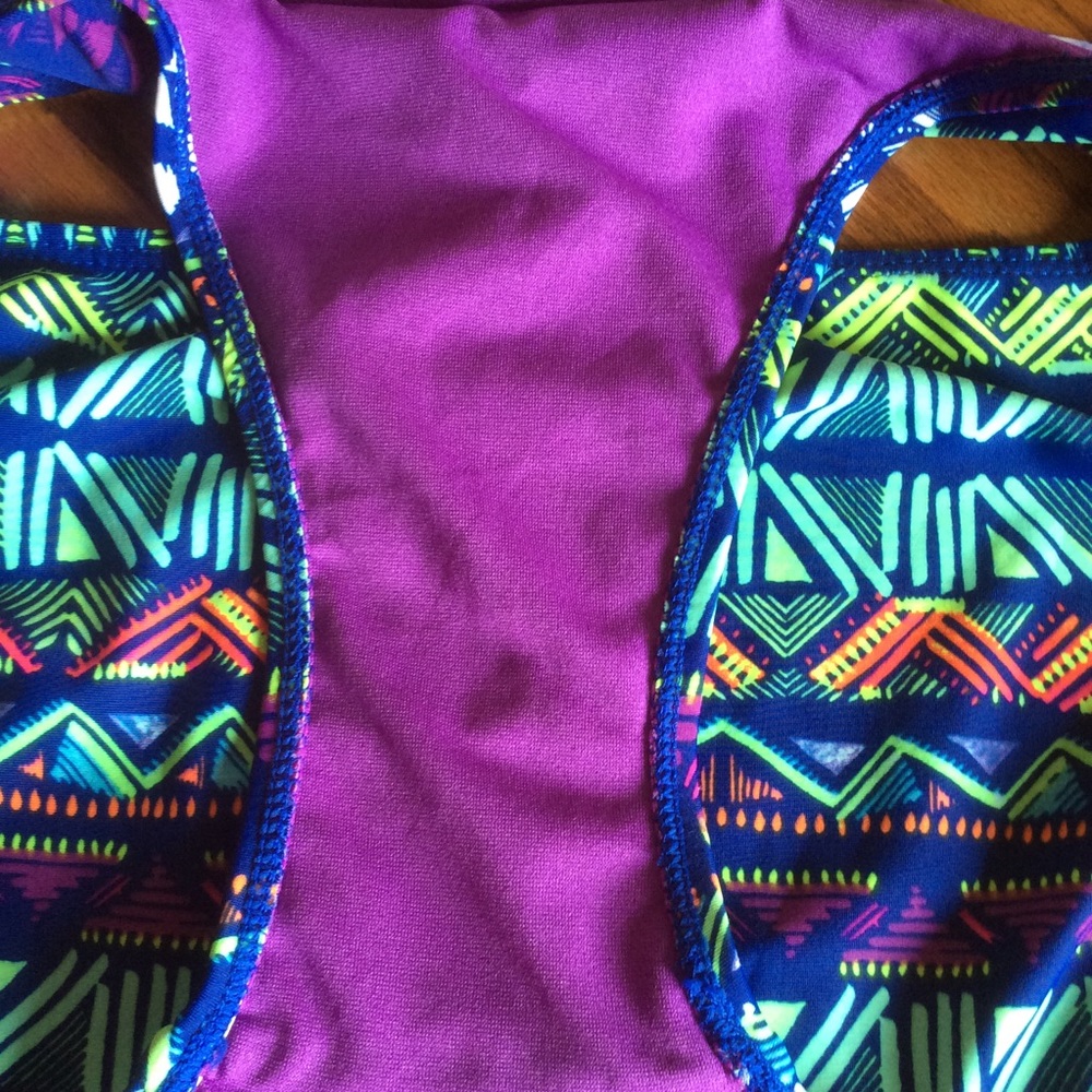 SO (Kohl’s) Tankini Ruffle Swimwear, Sz XXL (16), - Picture 6 of 8